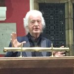 Jimmy Page gave a talk at the Oxford Union about his career