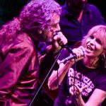 Robert Plant performed with Chrissie Hynde at the Royal Albert Hall