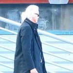 Jimmy Page was photographed visiting the site of a 1969 Led Zeppelin show in Seattle