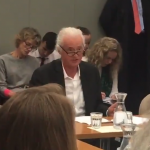 Jimmy Page spoke at a meeting of his local council to try to stop his neighbour Robbie Williams from...