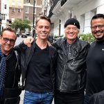 Jimmy Page hung out with members of Pearl Jam and watched their London show