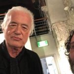 Jimmy Page attended a literary festival in Ireland