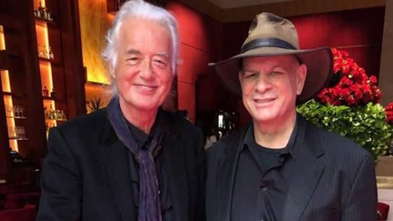 Jimmy Page and Jeff Curtis