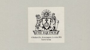 Equinox bookplate