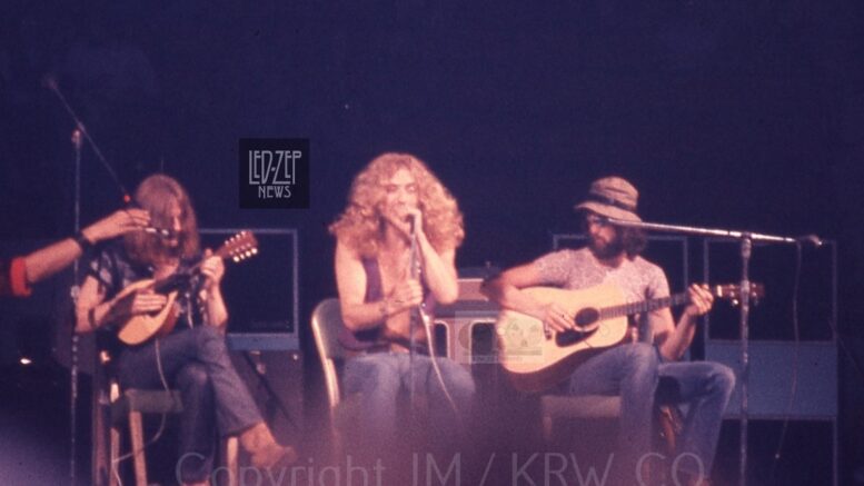 Led Zeppelin Boston 1970