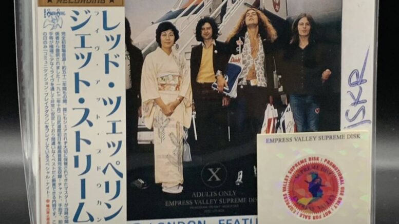 Led Zeppelin October 2 1972 Jet Stream
