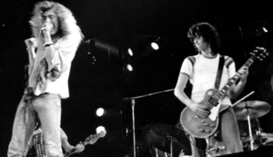 Led Zeppelin performing in Salt Lake City, Utah on May 26, 1973