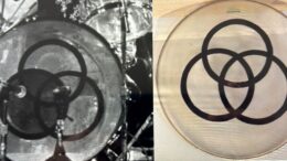 John Bonham drum skin