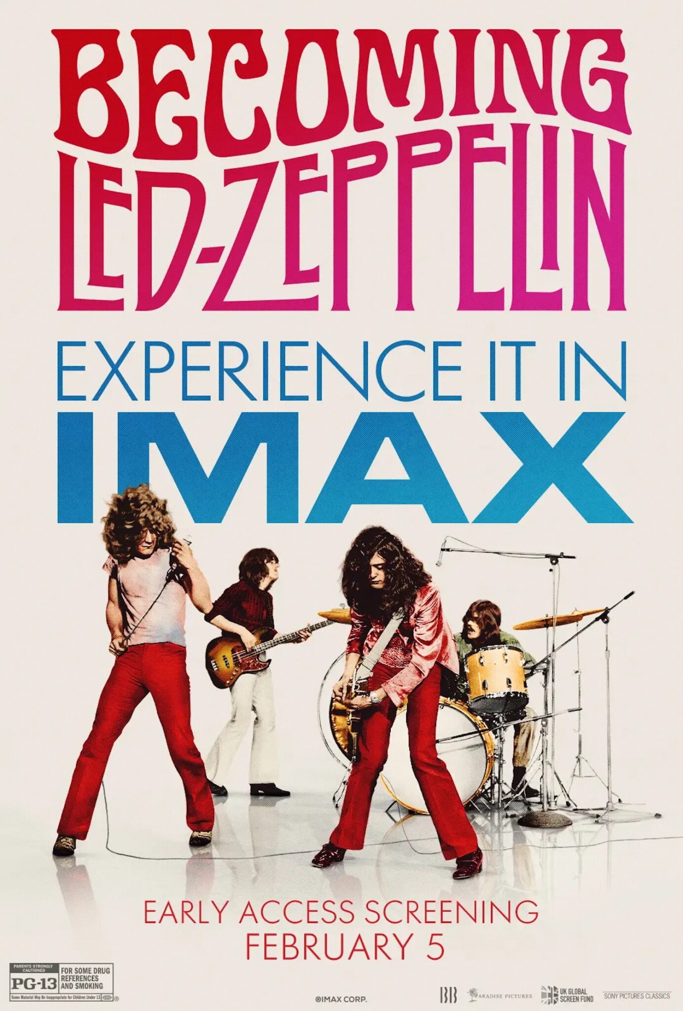 Here is where early access screenings of 'Becoming Led Zeppelin' will ...