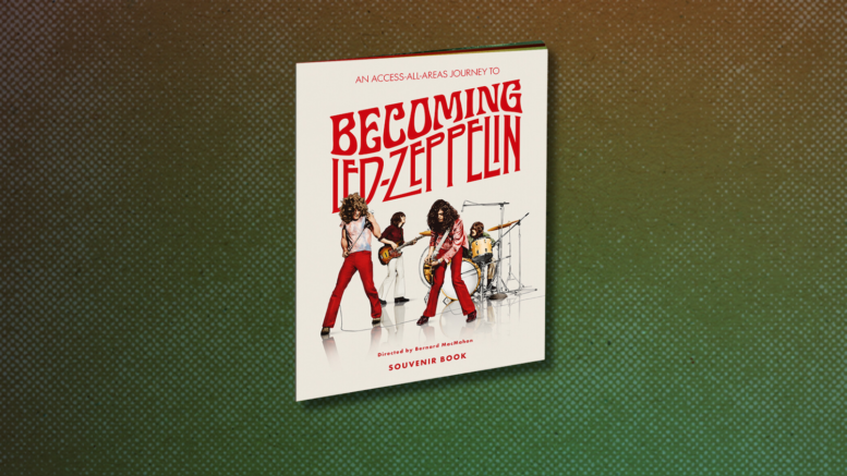 Becoming Led Zeppelin souvenir book