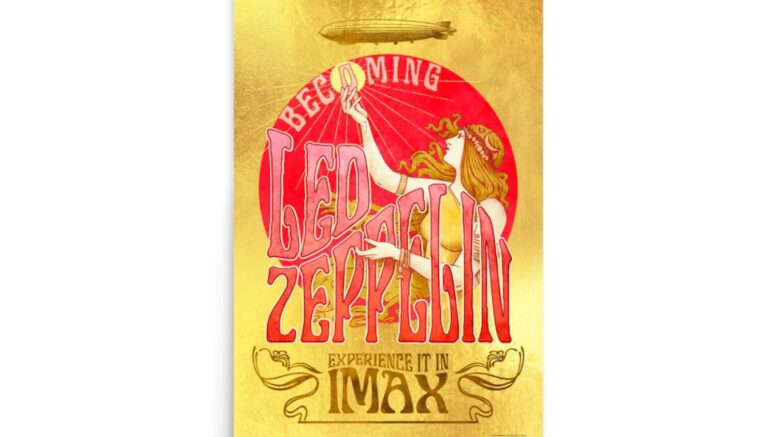 IMAX Becoming Led Zeppelin poster