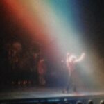 A still image from a film of Led Zeppelin performing in Copenhagen, Denmark on July 24, 1979 shot by Lennart Ström