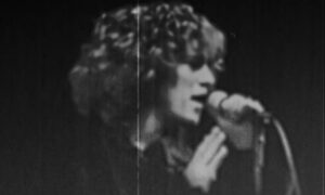 Led Zeppelin performing at the Fillmore East in New York on January 31, 1969
