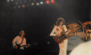 Led Zeppelin performing in St. Louis, Missouri on April 15, 1977
