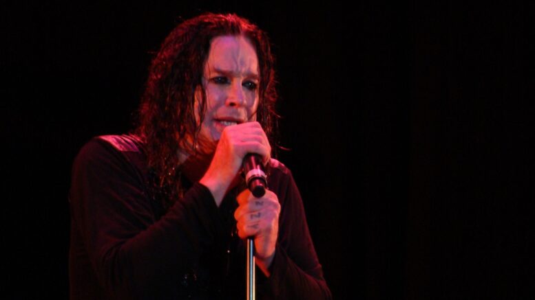 Ozzy Osbourne performing at Azkena Rock Festival in Spain on June 23, 2011