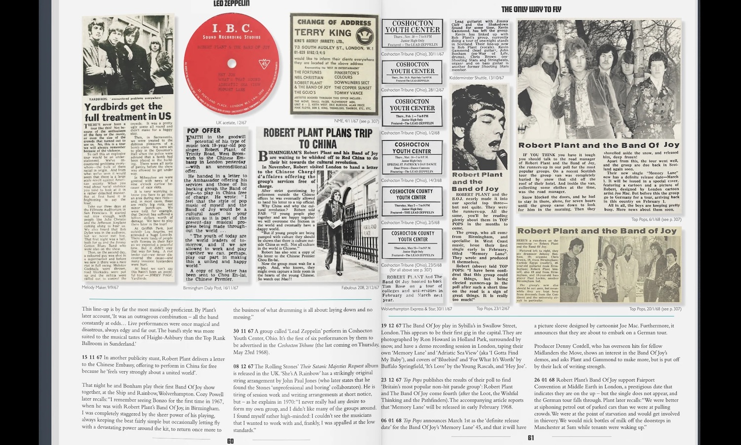 洋楽 Led Zeppelin / The Only Way To Fly LED ZEPPELIN: – lansdownebooks