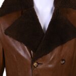 John Bonham brown leather jacket