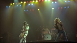 Led Zeppelin performing in Landover, Maryland on May 28, 1977 (Bill "Wheelz" Wheeler)