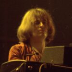 John Paul Jones of Led Zeppelin performing at Madison Square Garden in New York on July 28, 1973