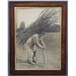 The print of the thatcher discovered at Denhams auction house in Sussex