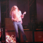 Led Zeppelin performing in Chicago, Illinois on July 7, 1973 (Gerald Pusateri)