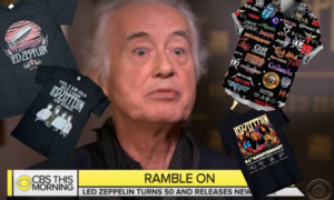 Jimmy Page bootleg T-shirts