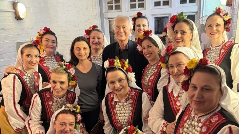 Jimmy Page Bulgarian choir