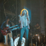 Led Zeppelin performing in Chicago, Illinois on July 7, 1973 (Gerald Pusateri)
