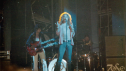 Led Zeppelin performing in Chicago, Illinois on July 7, 1973 (Gerald Pusateri)