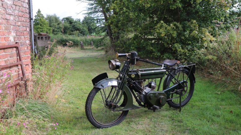 1917 Phelon and Moore 500cc Robert Plant motorbike
