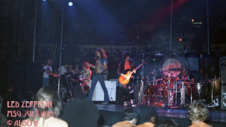 82 rare photographs show Led Zeppelin performing at Madison Square